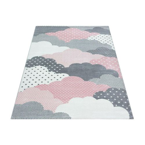 4053658995361 - Wunderschöne Kinderteppich rechteckig Rund Höhe 7 mm Wolken Motiv Kurzflor 4053658995361 - Wunderschöne Kinderteppich rechteckig Rund Höhe 7 mm Wolken Motiv Kurzflor