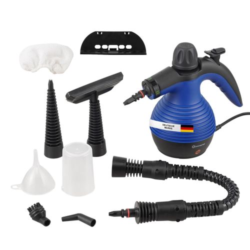 4250263781369 - Sommertal Dampfreiniger Handgerät SC350 – Kompakter Hand-Dampfreiniger für alles – Polstermöbel Fliesen Böden uvm – Steam Cleaner mit 350 ml Tank 110°C Dampf 3 Bar Druck 4250263781369 - Sommertal Dampfreiniger Handgerät SC350 – Kompakter Hand-Dampfreiniger für alles – Polstermöbel Fliesen Böden uvm – Steam Cleaner mit 350 ml Tank 110°C Dampf 3 Bar Druck