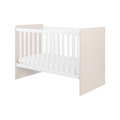 3800171207454 - Kikkaboo Babybett Ayla 140 x 70 cm Gitterstäbe abnehmbar 3 Ebenen einstellbar beige 3800171207454 - Kikkaboo Babybett Ayla 140 x 70 cm Gitterstäbe abnehmbar 3 Ebenen einstellbar beige