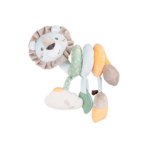 3800171205221 - Kikkaboo Stoffspielzeug Activity-Spirale Tierform Beißring Greifling ab Geburt beige