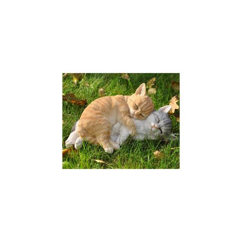 4251639205076 - Dazikemo Gartenfigur Dekofigur Zwei schlafende Katzen 4251639205076 - Dazikemo Gartenfigur Dekofigur Zwei schlafende Katzen