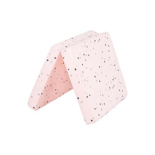 3801107031099 - Kikkaboo Babybett-Klappmatratze Bear with me 85 x 50 x 5 cm Baumwollbezug rosa