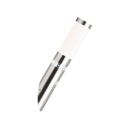 4004353133749 - BRILLIANT Lampe Bole Außenwandfackel Bewegungsmelder edelstahl 1x A60 E27 60W geeignet für Normallampen (nicht enthalten) IP-Schutzart 44 - spritzwassergeschützt 4004353133749 - BRILLIANT Lampe Bole Außenwandfackel Bewegungsmelder edelstahl 1x A60 E27 60W geeignet für Normallampen (nicht enthalten) IP-Schutzart 44 - spritzwassergeschützt
