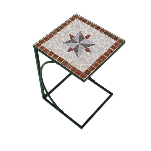 4059865543036 - Beistelltisch AMARILLO Garten Gartentisch Outdoor Esstisch Tisch Möbel Mosaik