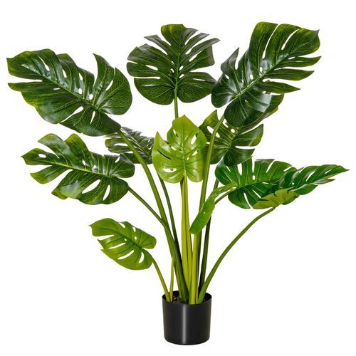 4251774932974 - künstliche Pflanzen 110 cm künstlicher Monstera Kunstpflanze Zimmerpflanze Dekopflanze Büropflanze K