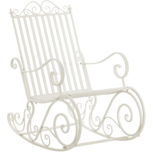 4251152682484 - Eisen-Schaukelstuhl SMILLA im Landhausstil I Schwingstuhl mit hoher Rückenlehne I In verschiedenen Farben erhältlich