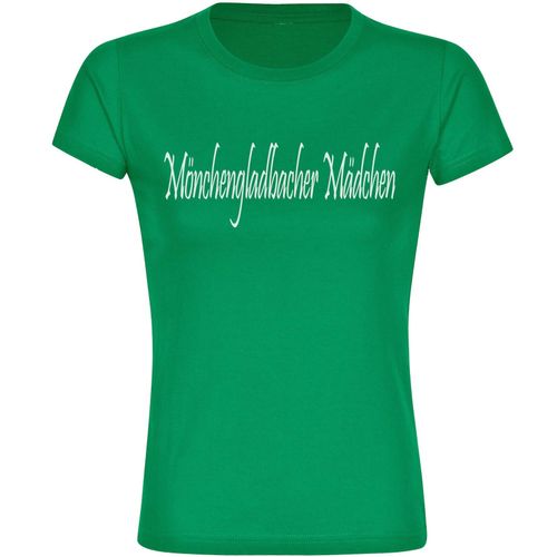 4068859182816 - multifanshop Kinder T-Shirt - Mönchengladbach - Mönchengladbacher Mädchen - Druck weiß - Kind 4068859182816 - multifanshop Kinder T-Shirt - Mönchengladbach - Mönchengladbacher Mädchen - Druck weiß - Kind