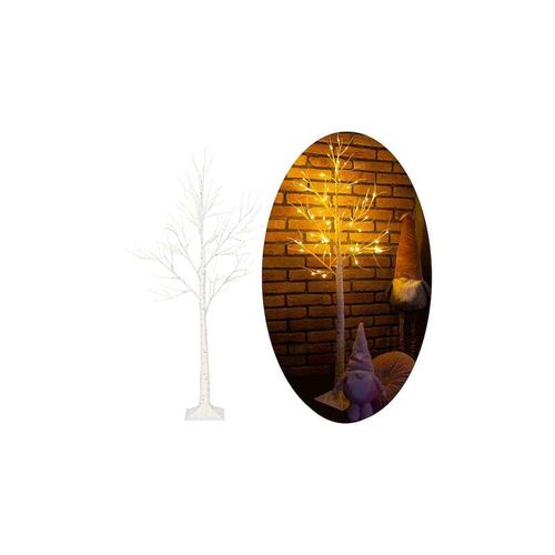 5907719426440 - Springos - Leuchtender Baum 120 cm LED-Birke Weihnachtsdekoration