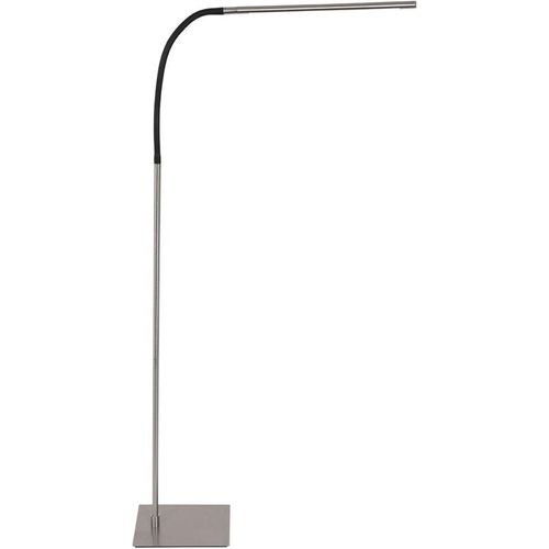 8712746146974 - Sienna Serpent Integrierte LED-Stehlampe aus gebürstetem Stahl