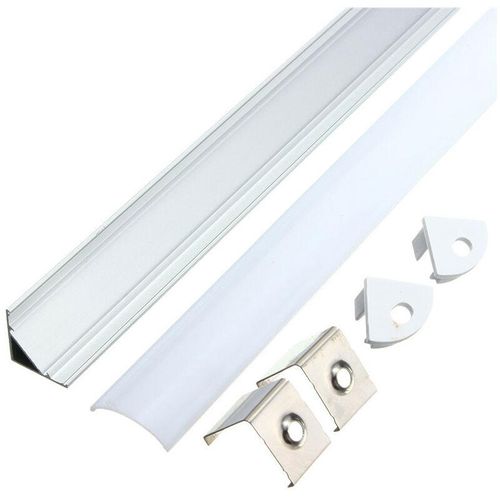 9137784892567 - Augienb - 50 cm Aluminium Rigid Shell für 5050 5630 7020 led Strip v Band Fantablau