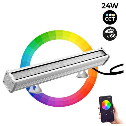 6970602181459 - LED Wandfluter RGB+CCT 24W RF WiFi Steuerung Mi Light