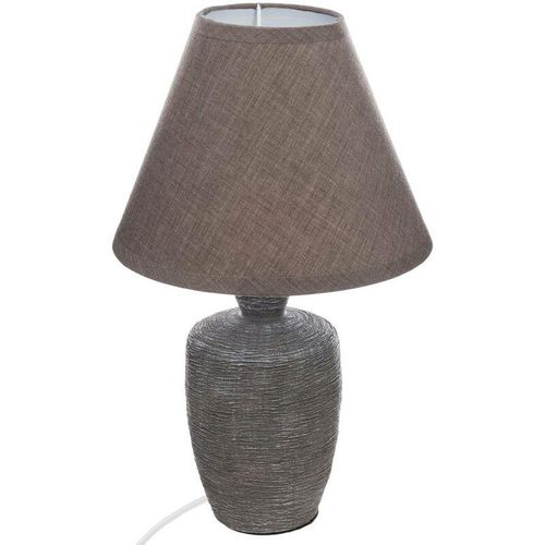 3560234625723 - Atmosphera Créateur Dintérieur - Lampe Balvy Keramik H32cm - Maulwurfsgrau