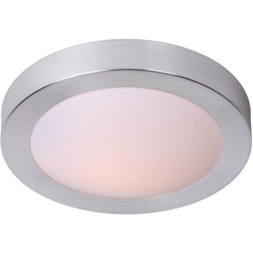 5411212790514 - Fresh - Deckenleuchte Badezimmer - ø 27 cm - 1xE27 - IP44 - Chrom Matt - Lucide 5411212790514 - Fresh - Deckenleuchte Badezimmer - ø 27 cm - 1xE27 - IP44 - Chrom Matt - Lucide