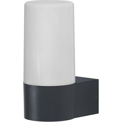 4058075564183 - SMART+ WI-FI PIPE RGBW - dimmbare LED Wandleuchte dunkelgrau für Außen mit hochwertigem Aluminium-Gehäuse RGB-Farbsteuerung 10 W 3000