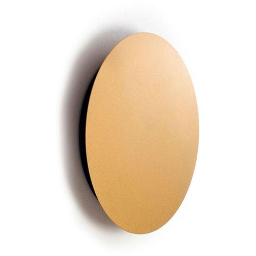 4255596665881 - Licht-erlebnisse - Wandlampe Metall led ø 25 cm in Gold matt rund 3000 k warmweiß 130 lm Modern 4255596665881 - Licht-erlebnisse - Wandlampe Metall led ø 25 cm in Gold matt rund 3000 k warmweiß 130 lm Modern