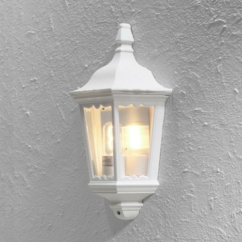 7318307229257 - Konstsmide Firenze Outdoor Classic Lantern Unterputzleuchte Mattweiß IP43