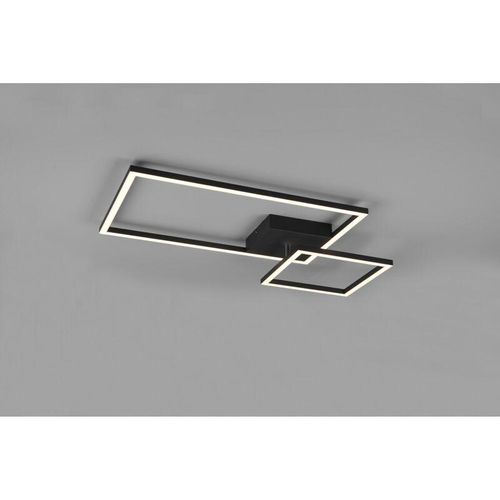 4017807521832 - Reality Leuchten - Verstellbare quadratische Deckenleuchte Led Dimmer 4000K Pan Black Trio Lighting