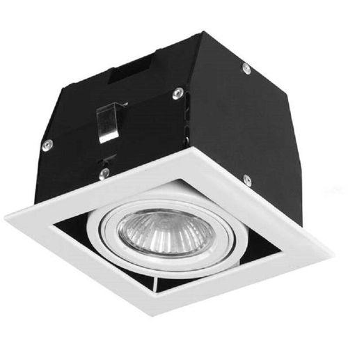 8435381429652 - Forlight Lighting - downlight ip23 cardan simple gu10 g53 50w weiß 857lm