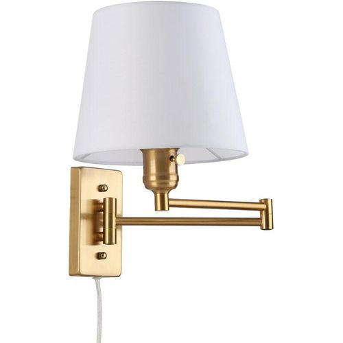 8435427136827 - Barcelona Led - Klappbare Wandleuchte mit Clark E27-Fassung Farbe Gold­far­ben - Gold­far­ben