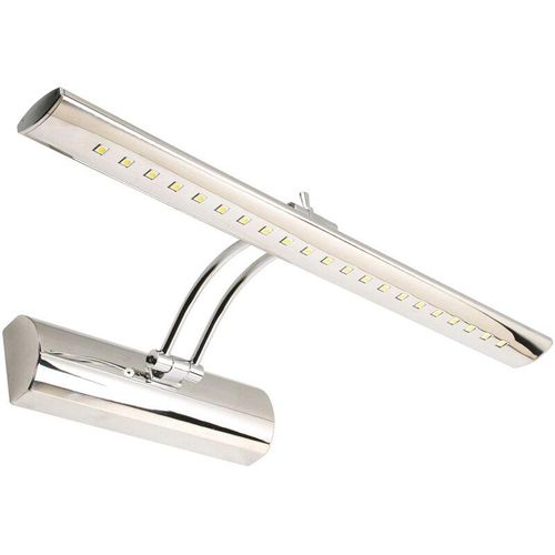 4255596687296 - Spiegelleuchte LED B 405 cm mit Schalter Chrom 3900 K neutralweißes Licht 460 lm Wandlampe Bad 4255596687296 - Spiegelleuchte LED B 405 cm mit Schalter Chrom 3900 K neutralweißes Licht 460 lm Wandlampe Bad
