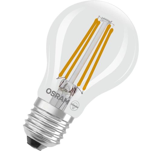 4099854253461 - OSRAM LED Superstar Classic LED-Lampe A 40 in klassischer Kolbenform klarer Glaskörper 22 W 470 lm E27 Fassung warmweißes Licht mit 2700 K EEK