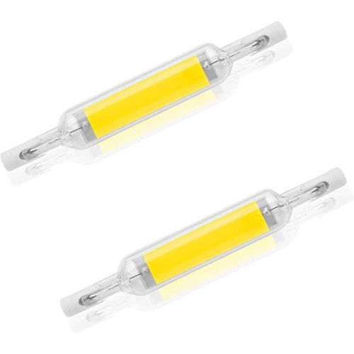 9479461626905 - Aougo - 2er-Pack R7S 10 w 78 mm dimmbar kaltweiß 6000–6500 k 100 w Halogen-J78-LED-Ersatz doppelendiges R7S-Sockelrohr 360 Abstrahlwinkel