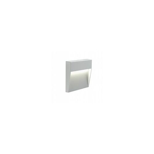 8020588999000 - Iperbriko - Quadratische Wandleuchte aus gegossenem Aluminium mit satiniertem Diffusor - 3W 361 Lumen warmweißes Licht