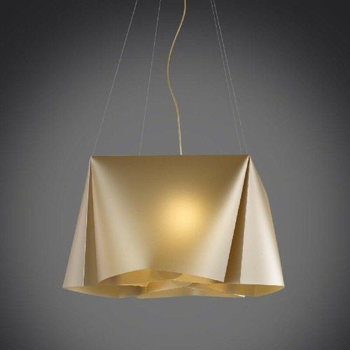 0748323549225 - Linea Zero - wanda fünfflammiger Pendelleuchter in Gold Polilux Durchmesser 59x H31 cm