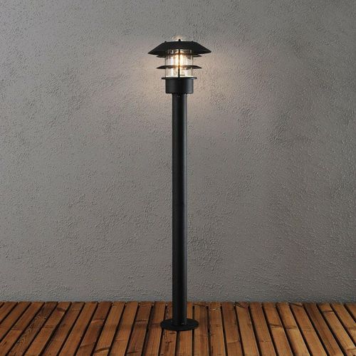 7318307311754 - Konstsmide Lighting - Konstsmide Modena Moderne Pollerleuchte für den Außenbereich schwarz IP23