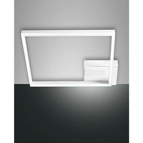 8019282095101 - Fabas Luce Lighting - Fabas Luce Bard Integriertes LED-Halbbündiglicht aus weißem Glas