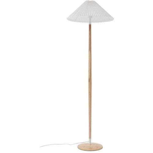 4251911777024 - Lucande - Stehlampe Ellorin aus Holz für Wohnzimmer & Esszimmer von