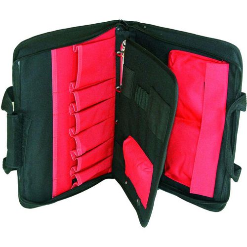 8010904655413 - Heinz Hesse Kg - Plano Service-Mappe TechLines Polyester Einstecktaschen Tragegriff für din A4