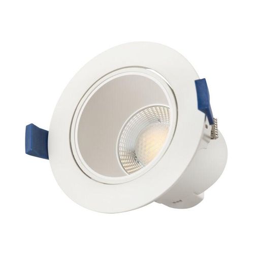 8445152239076 - Greenice - Verstellbarer LED-Einbaustrahler 8W 750Lm cct 3000-6500ºK Dimmbar 60º IP20 [SE-SCL309B-8W-W-CCT]