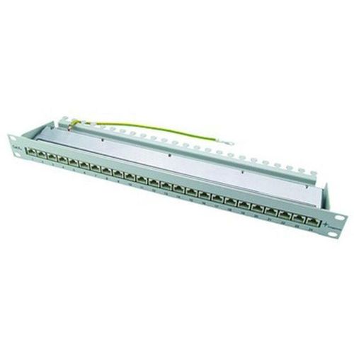 4018359363314 - Banyo - telegaertner Patchpanel 24Ports 1HE Cat6A Schirm RAL7035 geschirmt J02023A0050 - grau