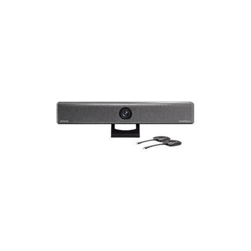 5415334048270 - Videobar ClickShare Bar Pro für mittelgroße Räume 3840 x 2160 px 2 x 10 W USB LAN WLAN mit 2 ClickShare Buttons schwarz