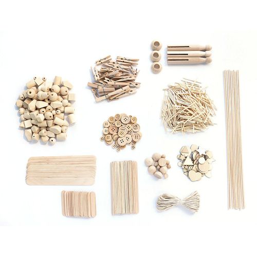 4001868119534 - Bastelset Kreativbox Wood 590-tlg 4001868119534 folia 4001868119534 - Bastelset Kreativbox Wood 590-tlg 4001868119534 folia
