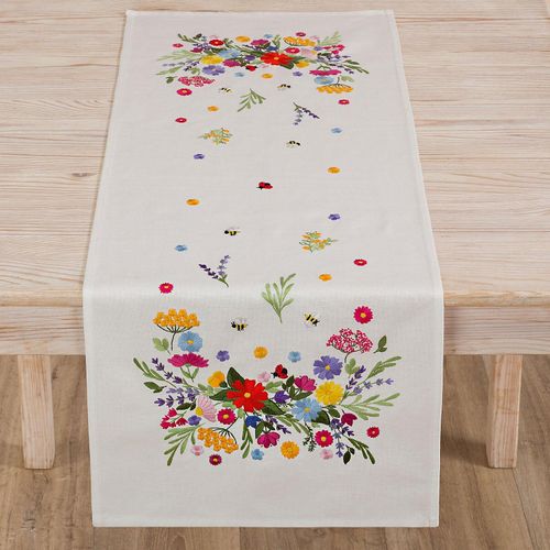 4058896284840 - Stickläufer Bunte Blumenwelt 4058896284840 - Stickläufer Bunte Blumenwelt