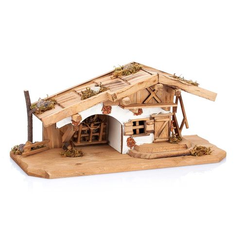 4041635222739 - Krippe aus Holz 30 x 13 x 14 cm 4041635222739 - Krippe aus Holz 30 x 13 x 14 cm