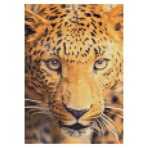 4058896288794 - Diamantenstickerei-Set Leopard 24 x 34 cm 4058896288794 - Diamantenstickerei-Set Leopard 24 x 34 cm