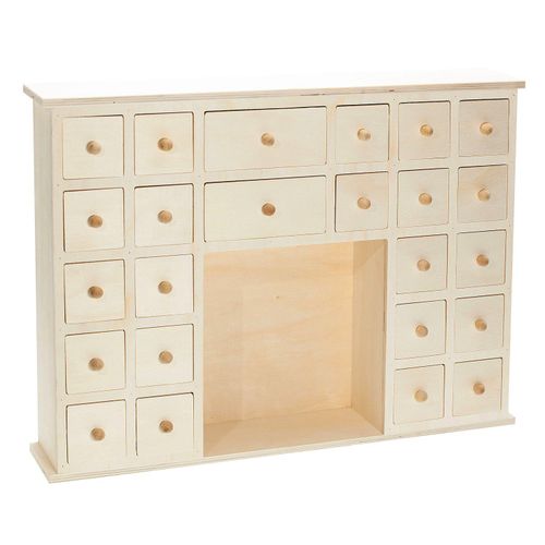 4058896139843 - Adventskalender aus Holz 415 x 7 x 305 cm