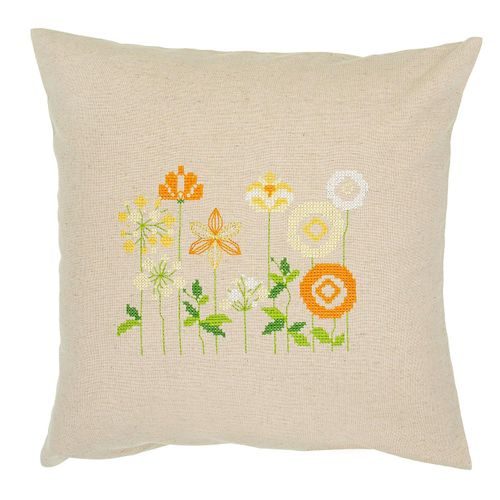 4058896314981 - Stickkissen Blüten 4058896314981 - Stickkissen Blüten
