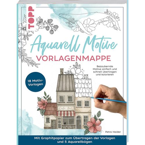9783735880628 - Aquarell Motive Vorlagenmappe - Petra Heider Kartoniert (TB) 9783735880628 - Aquarell Motive Vorlagenmappe - Petra Heider Kartoniert (TB)
