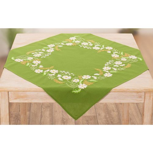 4058896347439 - Stickmitteldecke Blütenprachti 4058896347439 - Stickmitteldecke Blütenprachti