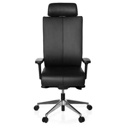 4260284082697 - Profi Bürostuhl PRO-TEC XXL Leder mit Armlehnen (höhenverstellbar) hjh OFFICE 4260284082697 - Profi Bürostuhl PRO-TEC XXL Leder mit Armlehnen (höhenverstellbar) hjh OFFICE