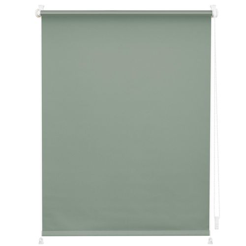 4250434155869 - Seitenzugrollo ORIGINAL Uni Rollo Rollos Gr 150 cm stufenlos positionierbar 45 cm grün (salbei weiß) Verdunkelungsrollos mit Klemmträger und Farbbeschichtung - für Fenster Türen Klemmfix 4250434155869 - Seitenzugrollo ORIGINAL Uni Rollo Rollos Gr 150 cm stufenlos positionierbar 45 cm grün (salbei weiß) Verdunkelungsrollos mit Klemmträger und Farbbeschichtung - für Fenster Türen Klemmfix