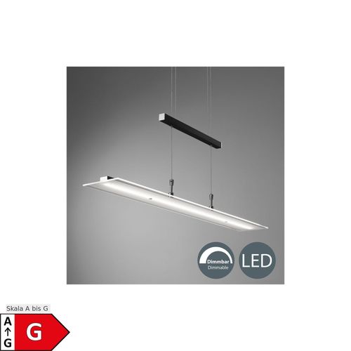 4057722007387 - BKLicht LED Pendelleuchte höhenverstellbar Hängelampe Esstisch-Lampe schwarz Glas 20W 4057722007387 - BKLicht LED Pendelleuchte höhenverstellbar Hängelampe Esstisch-Lampe schwarz Glas 20W
