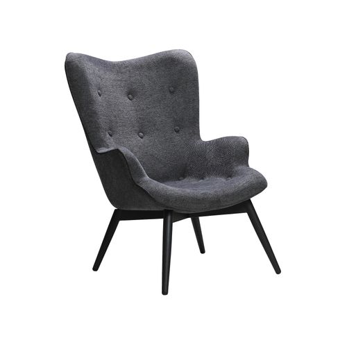 4059865184307 - Sessel Dunkelgrau Strukturstoff Relaxsessel Polstersessel Loungesessel 4059865184307 - Sessel Dunkelgrau Strukturstoff Relaxsessel Polstersessel Loungesessel