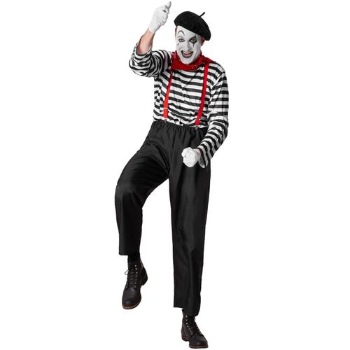 4061173073600 - tectake® Herrenkostüm Klassischer Pantomime