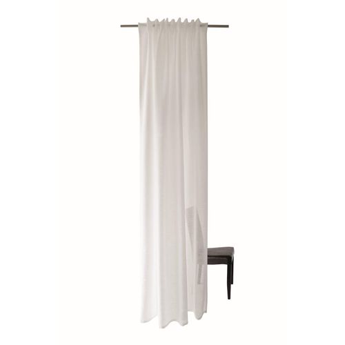 4059865541575 - Schlaufenschal verdeckt Oskar 140x245 Vorhang Wohnzimmer transparent weiß 4059865541575 - Schlaufenschal verdeckt Oskar 140x245 Vorhang Wohnzimmer transparent weiß