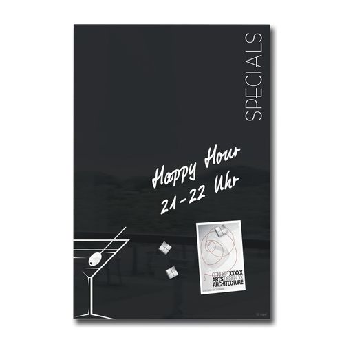 4059865639456 - GL296 Glas Magnettafel Artverum Cocktail 40x60 schwarz weiß Magnet Tafel 4059865639456 - GL296 Glas Magnettafel Artverum Cocktail 40x60 schwarz weiß Magnet Tafel